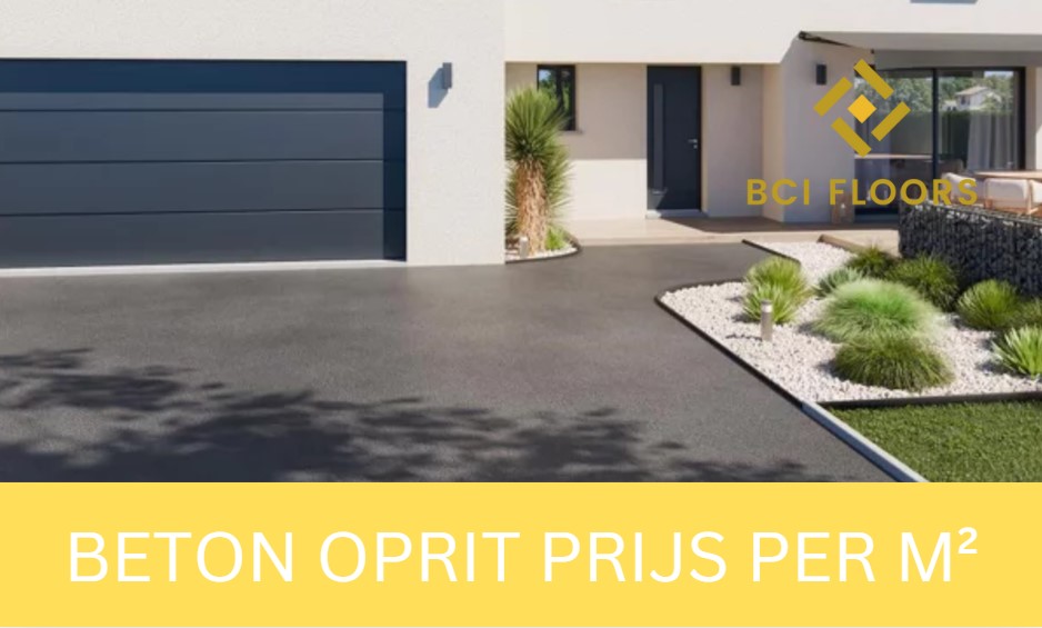 beton oprit prijs per m²