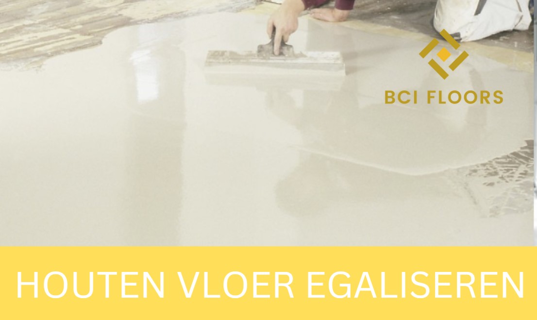 houten vloer egaliseren