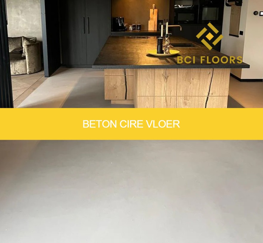 Beton cire vloer