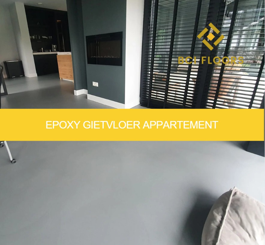 epoxy Gietvloer appartement