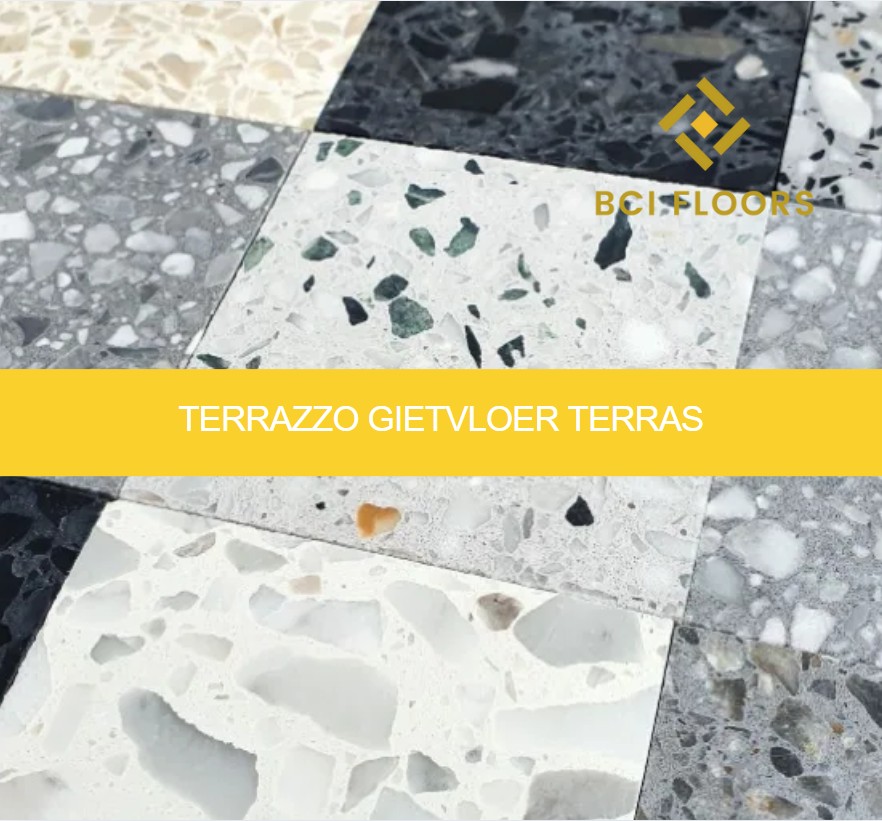 terrazzo gietvloer terras