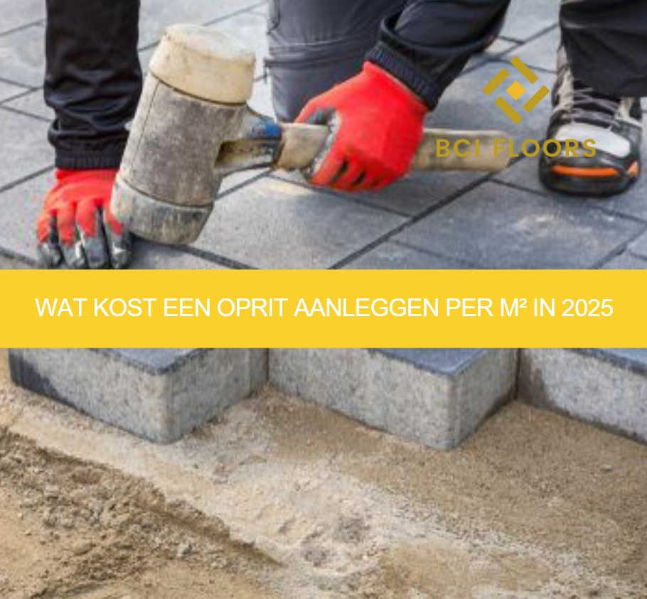 Wat kost een oprit aanleggen