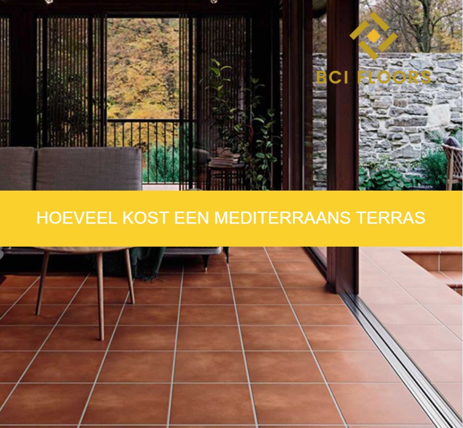 Hoeveel kost een mediterraans terras